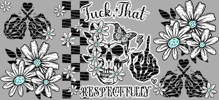 16oz Distressed Checkered-DC-48